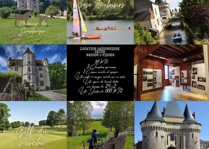 Ceton, La Ferte Bernard, Nogent Le Rotrou Region Du Perche Base Normandie * Ceton